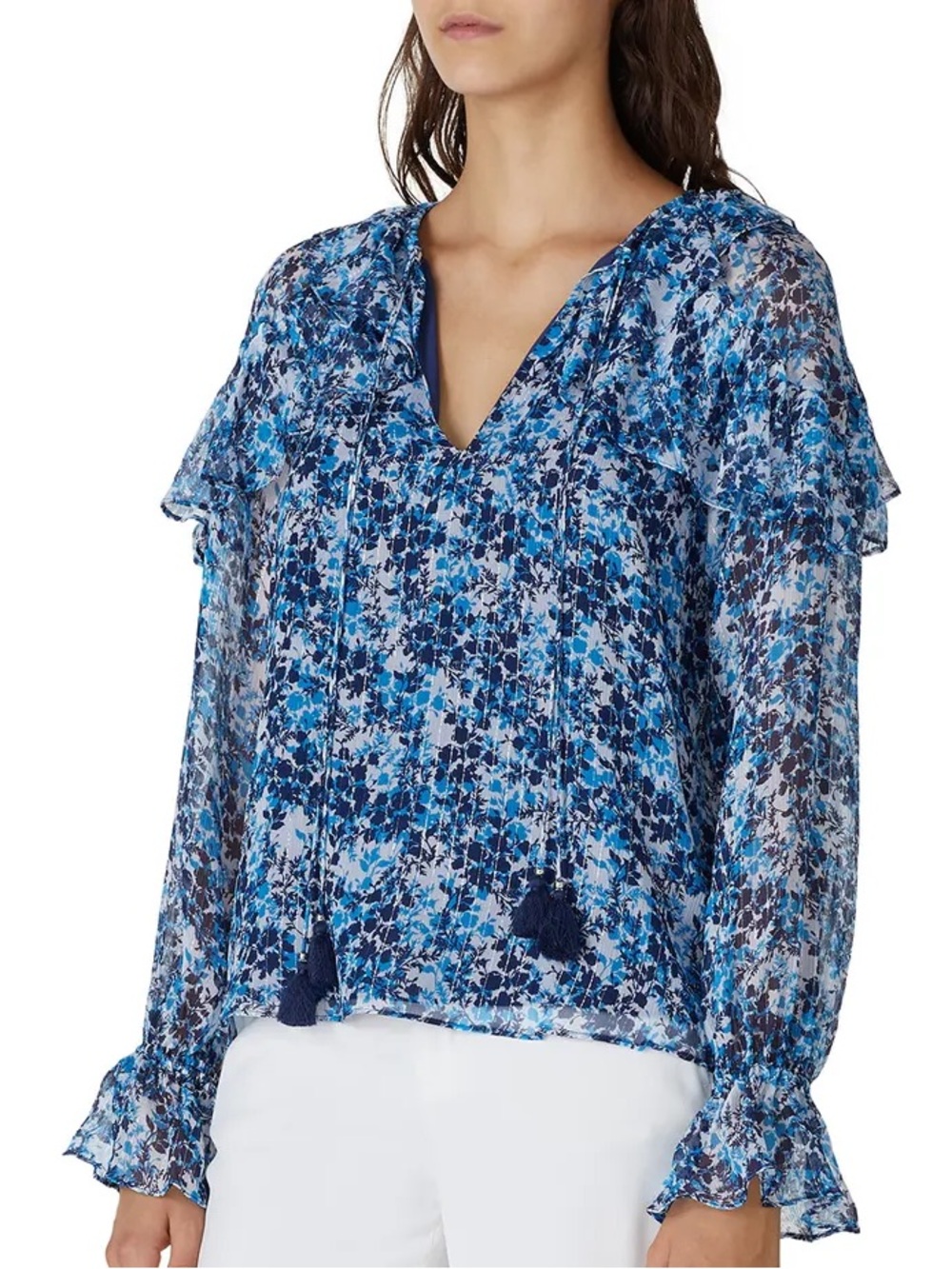 Ramy Brook Silk Printed Celeste Blouse